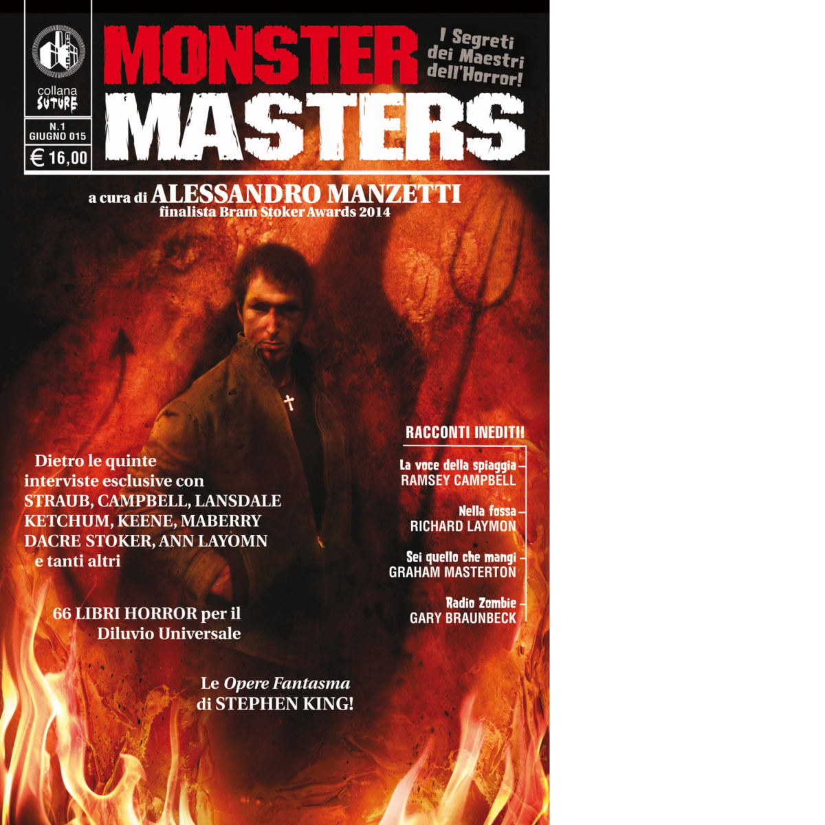 Monster masters - Ramsey Campbell - Cut-up, 2017 libro usato