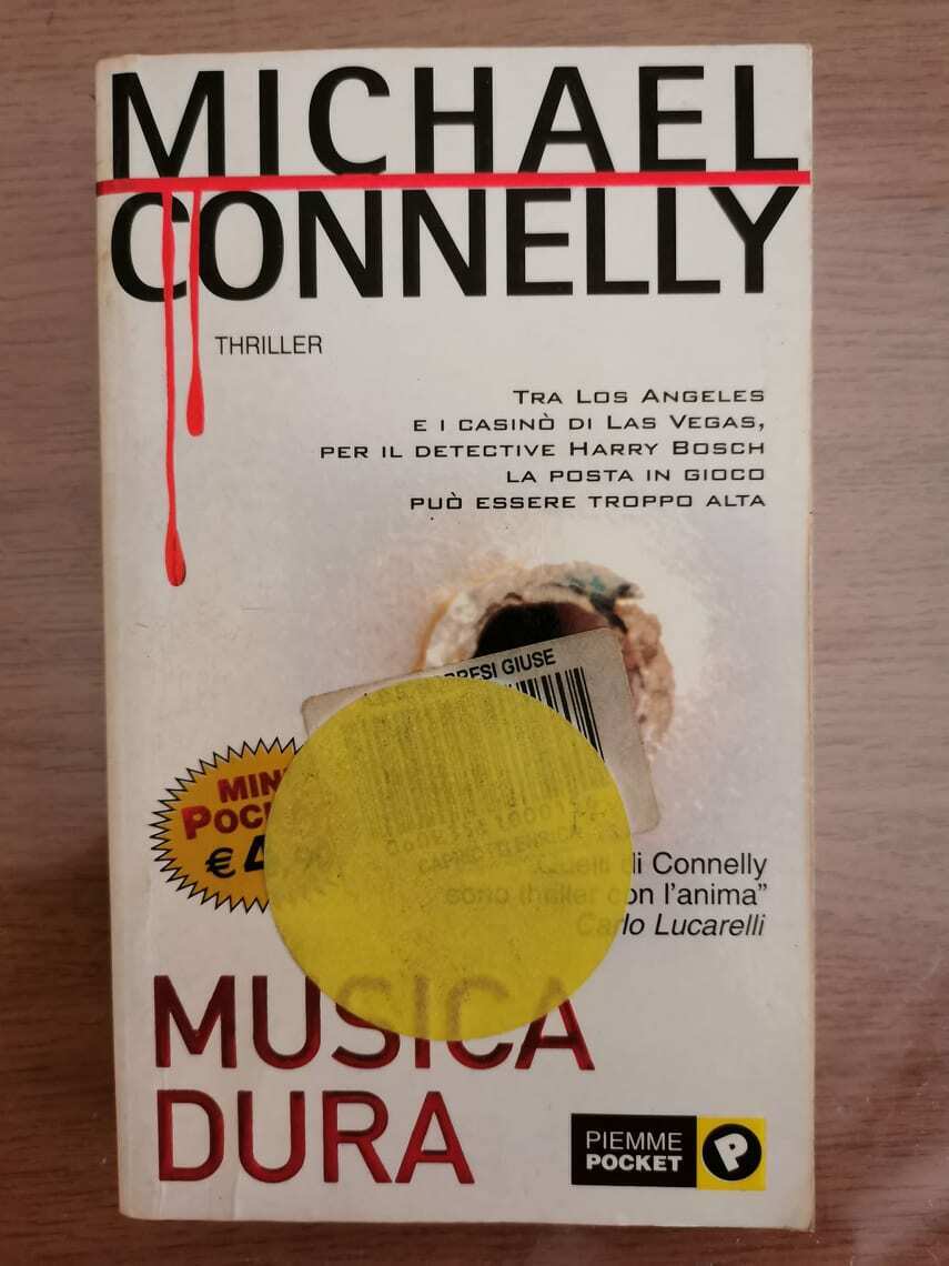 Musica dura - M. Connelly - Piemme - 2003 - AR libro usato