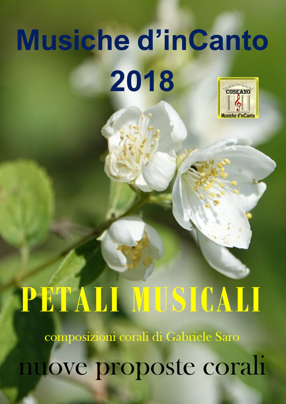 Musiche d'inCanto 2018 - Petali musicali di Cornelio Piccoli,  2018,  Youcanprin libro usato