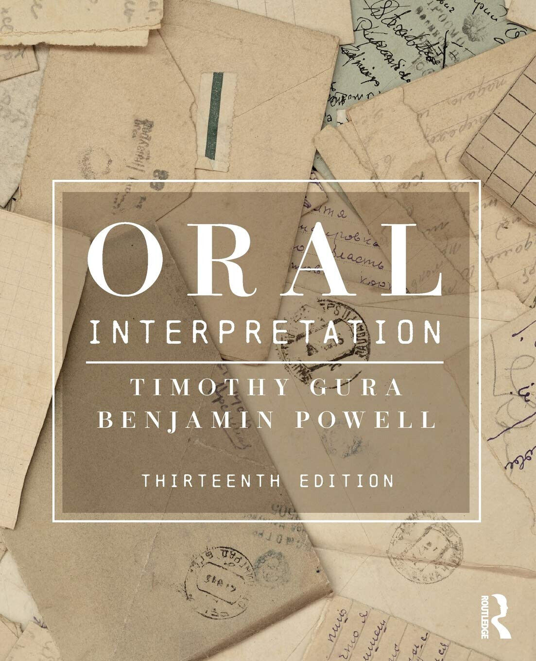 Oral Interpretation - Timothy - Routledge, 2018 libro usato