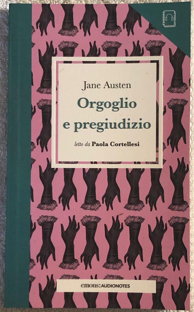 Orgoglio e pregiudizio letto da Paola Cortellesi AUDIOLIBRO di Jane Austen,  202 libro usato