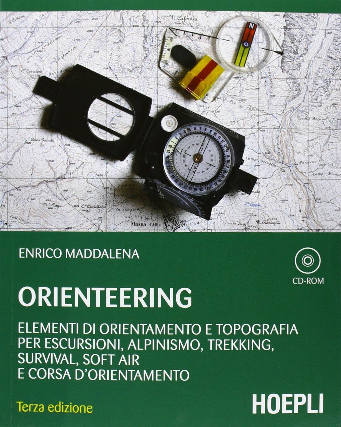 Orienteering con CD-Rom - Enrico Maddalena - Hoepli, 2010 libro usato
