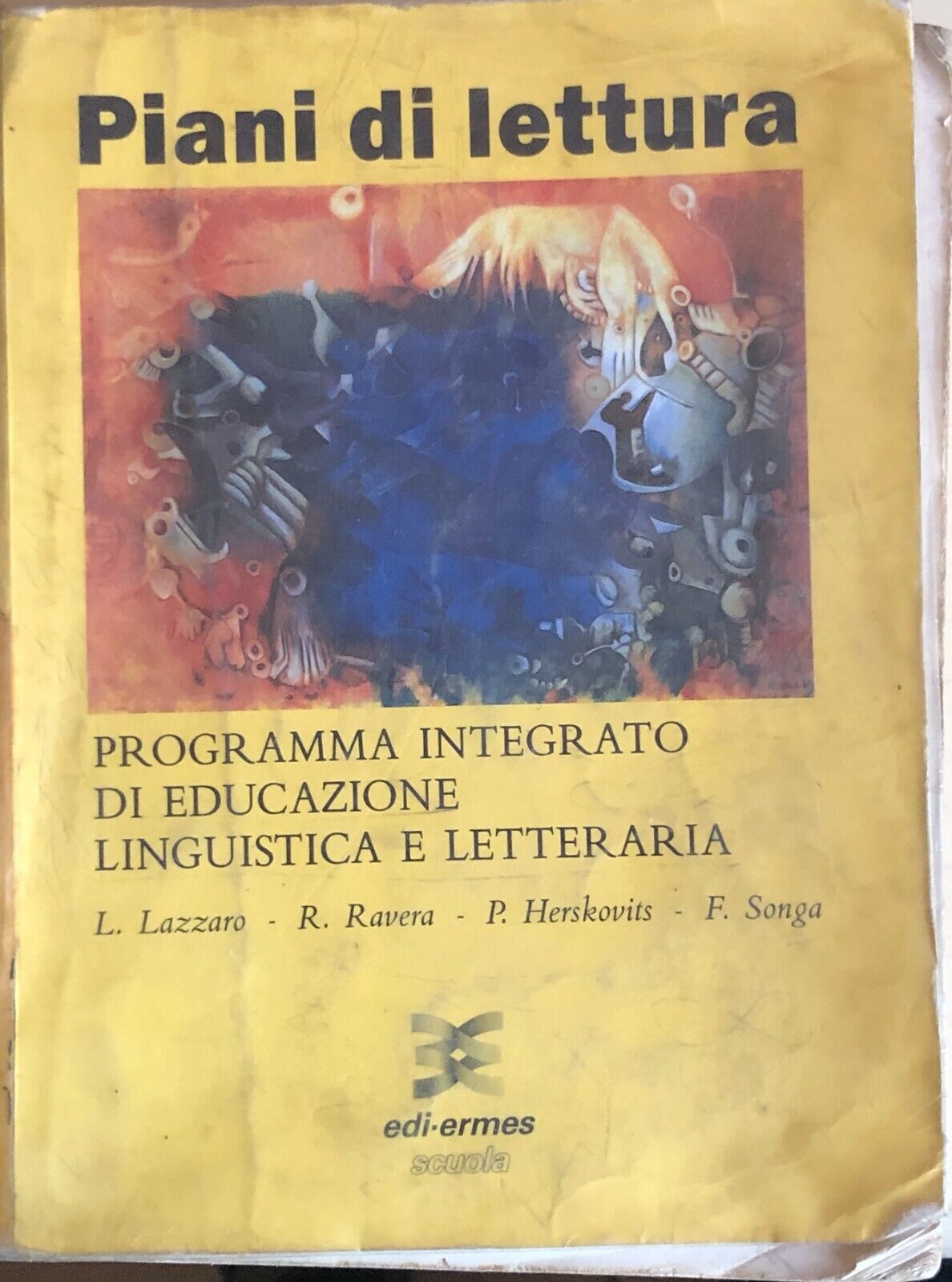 Piani di lettura, programma integrato di ed. ling. di AA.VV., 1993, Edi-Ermes libro usato