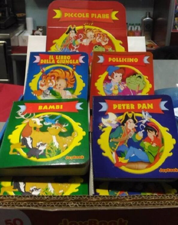 Piccole Fiabe - Il libro del giungla - Pollicino - Bambi - Peter Pan - Aa.vv., libro usato