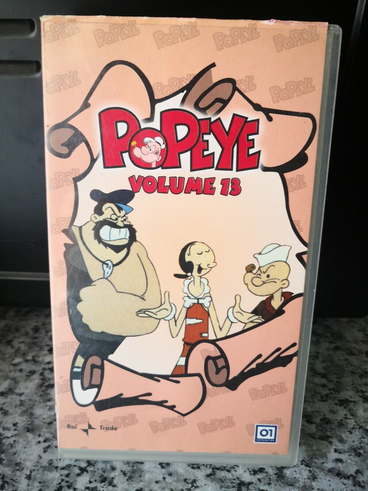 Popeye vol 13 - vhs -2005 - rai trade - F vhs usato