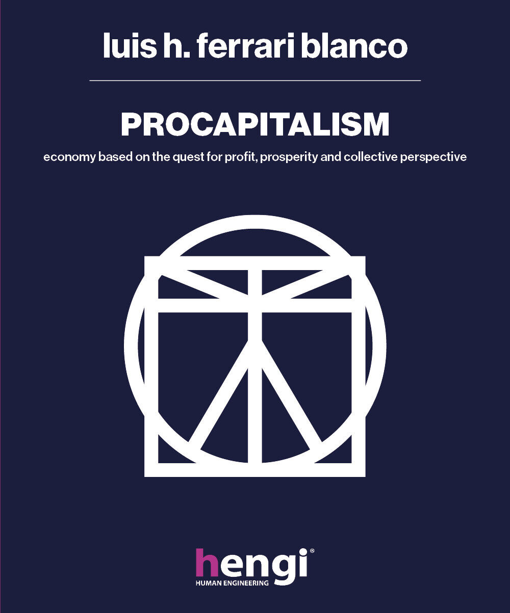 Procapitalism. Economy based on the quest for profit, prosperity and collective  libro usato