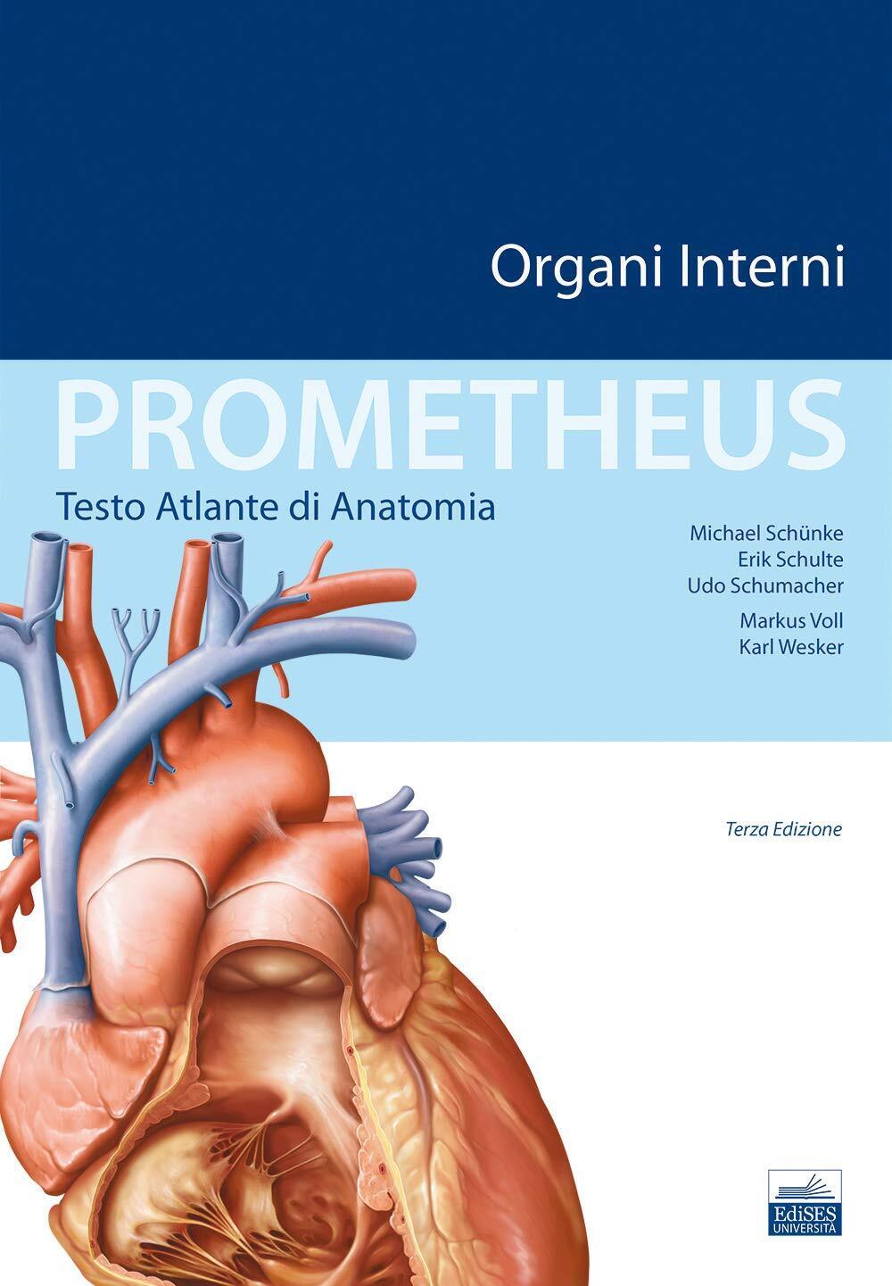 Prometheus. Testo atlante di anatomia. Organi interni - Edises, 2020 libro usato