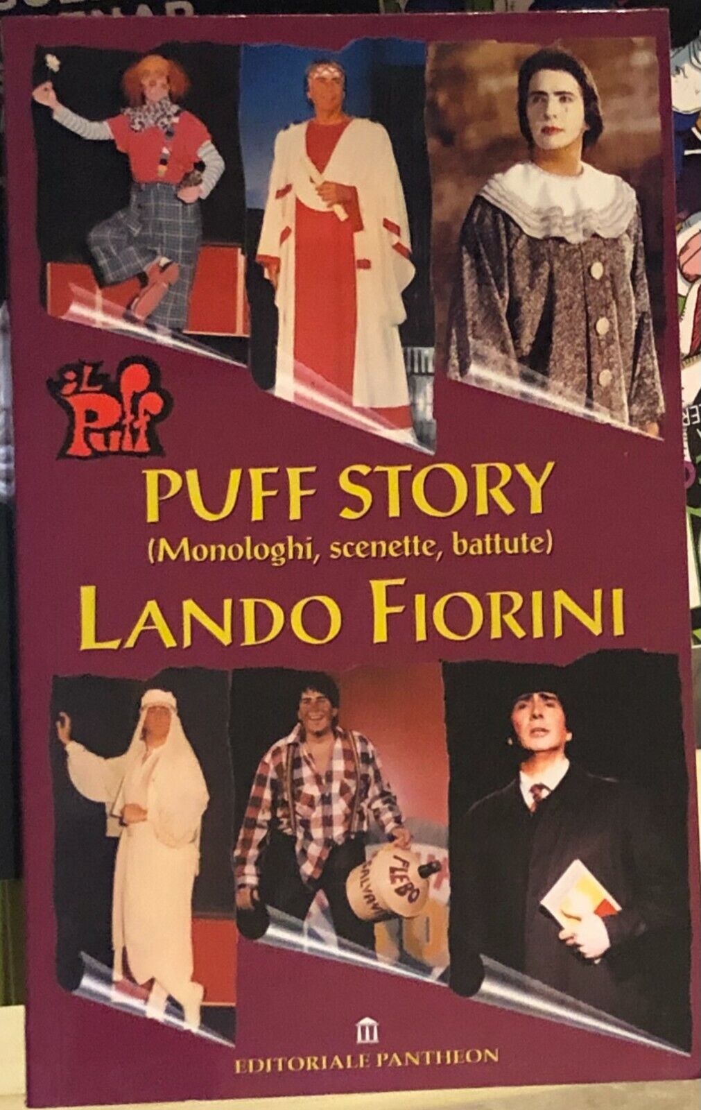 Puff story (monologhi, scenette, battute) di Lando Fiorini,  2009,  Editoriale P libro usato