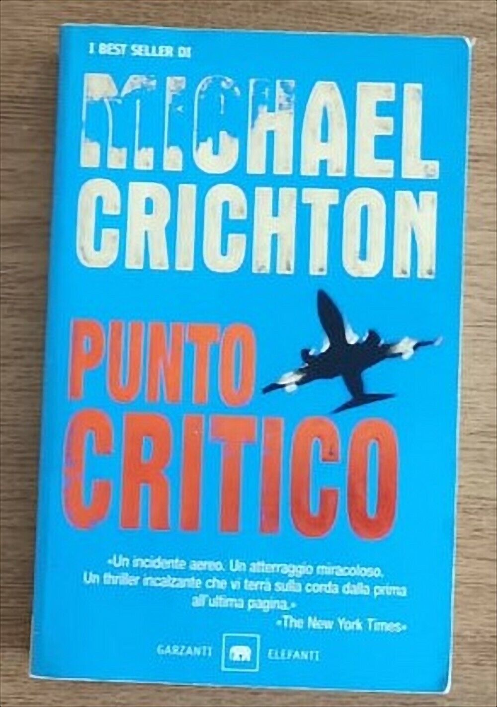 Punto critico - M. Crichton - Garzanti - 2003 - AR libro usato