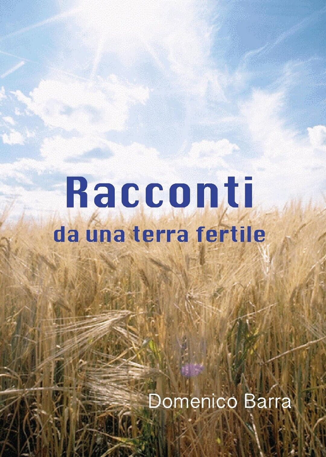 Racconti da una terra fertile  di Domenico Barra,  2016,  Youcanprint libro usato