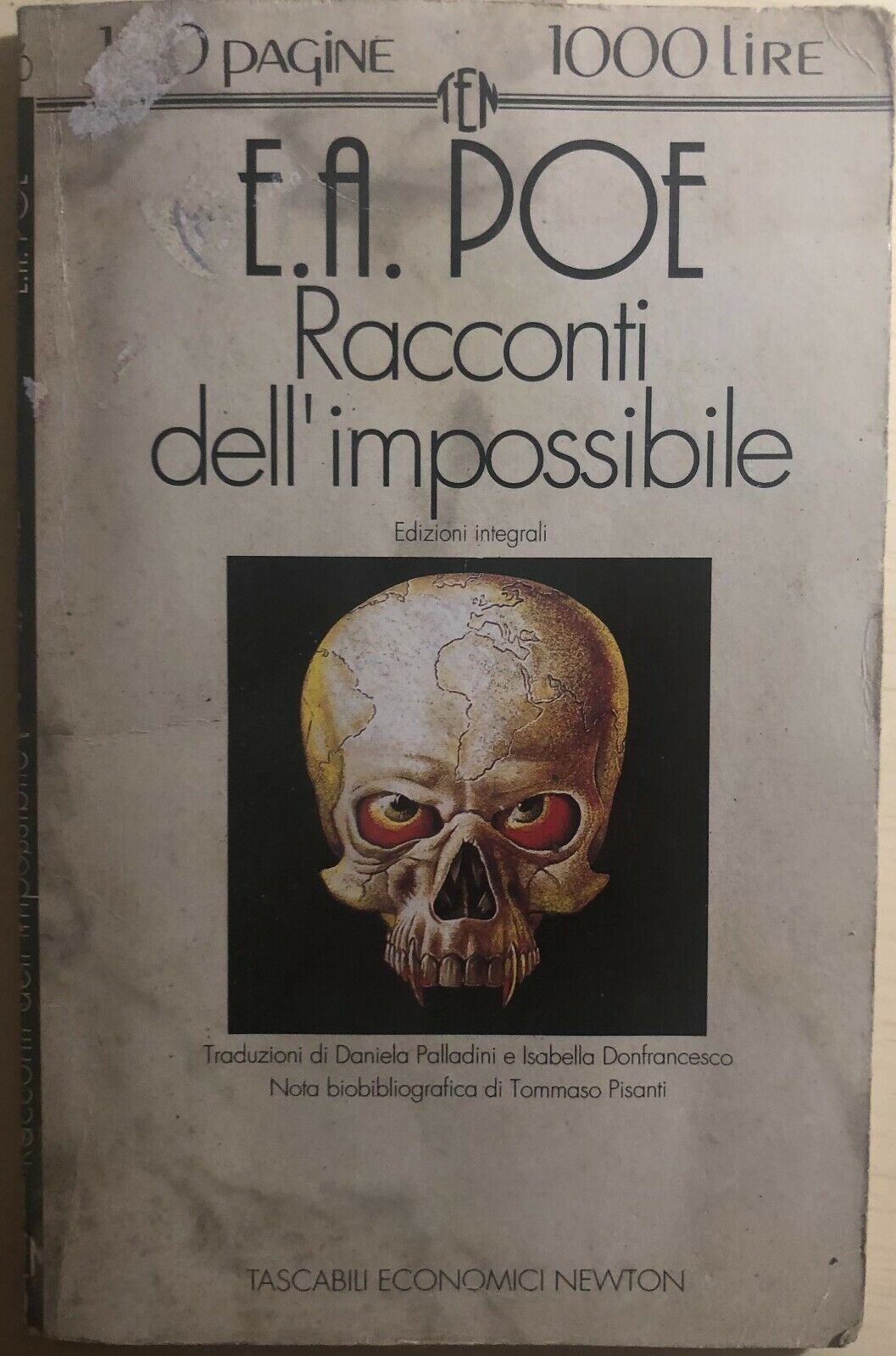 Racconti delL'impossibile di Edgar Allan Poe,  1992,  Newton Compton Editori libro usato