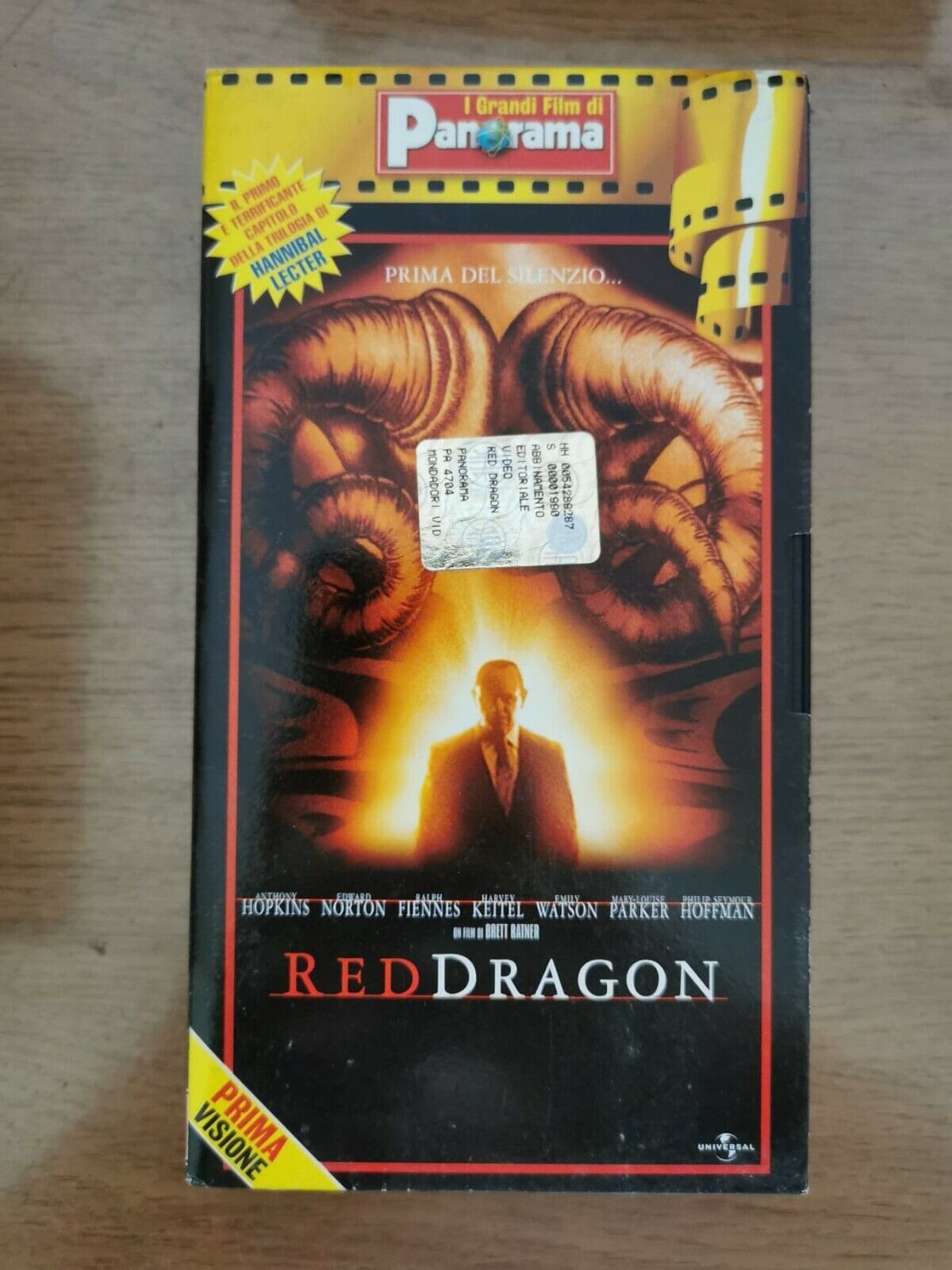 Red dragon - B. Ratner - Panorama - 2002 - VHS - AR vhs usato