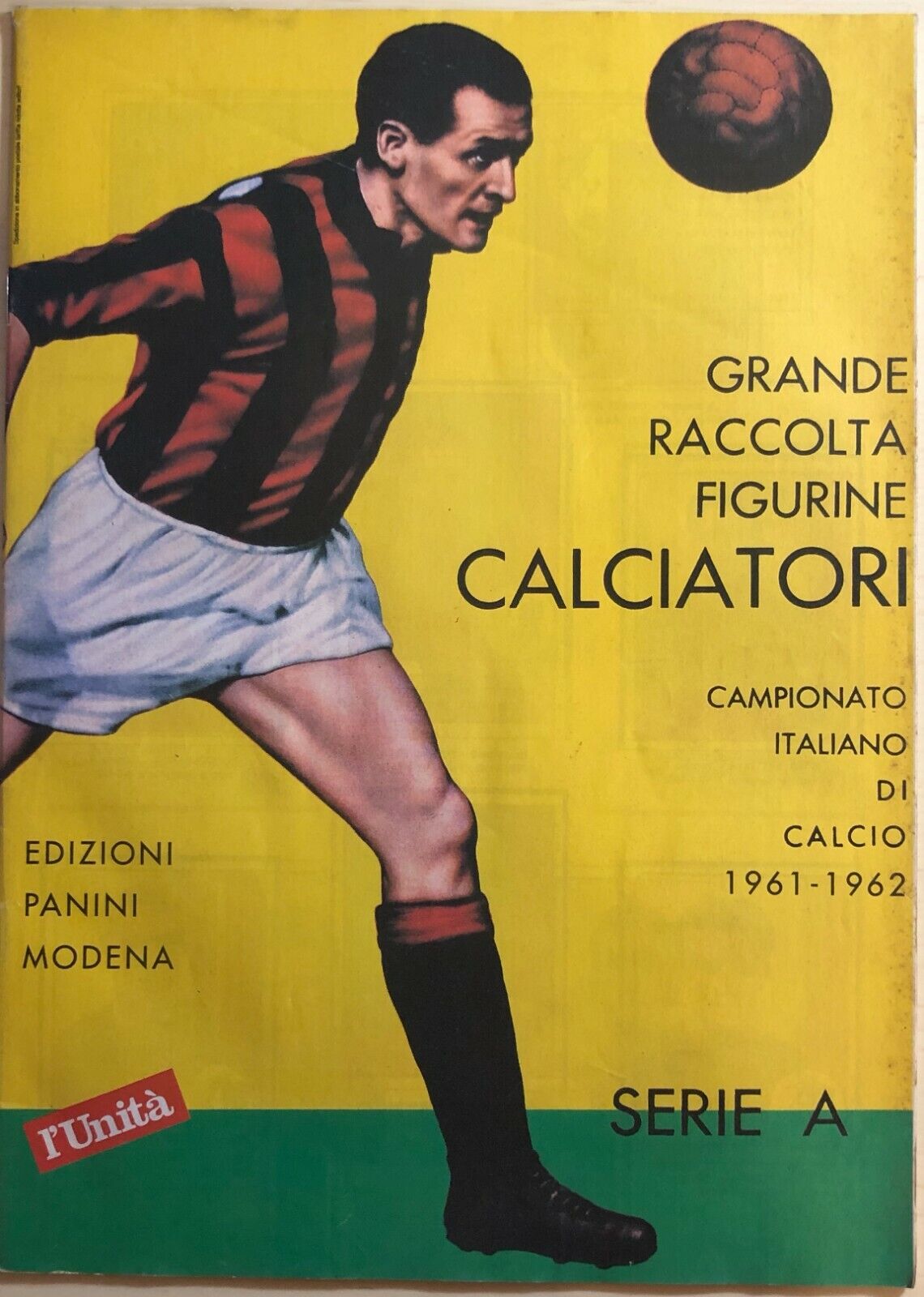 Ristampa album Calciatori Panini Serie A 1961-62 libro usato