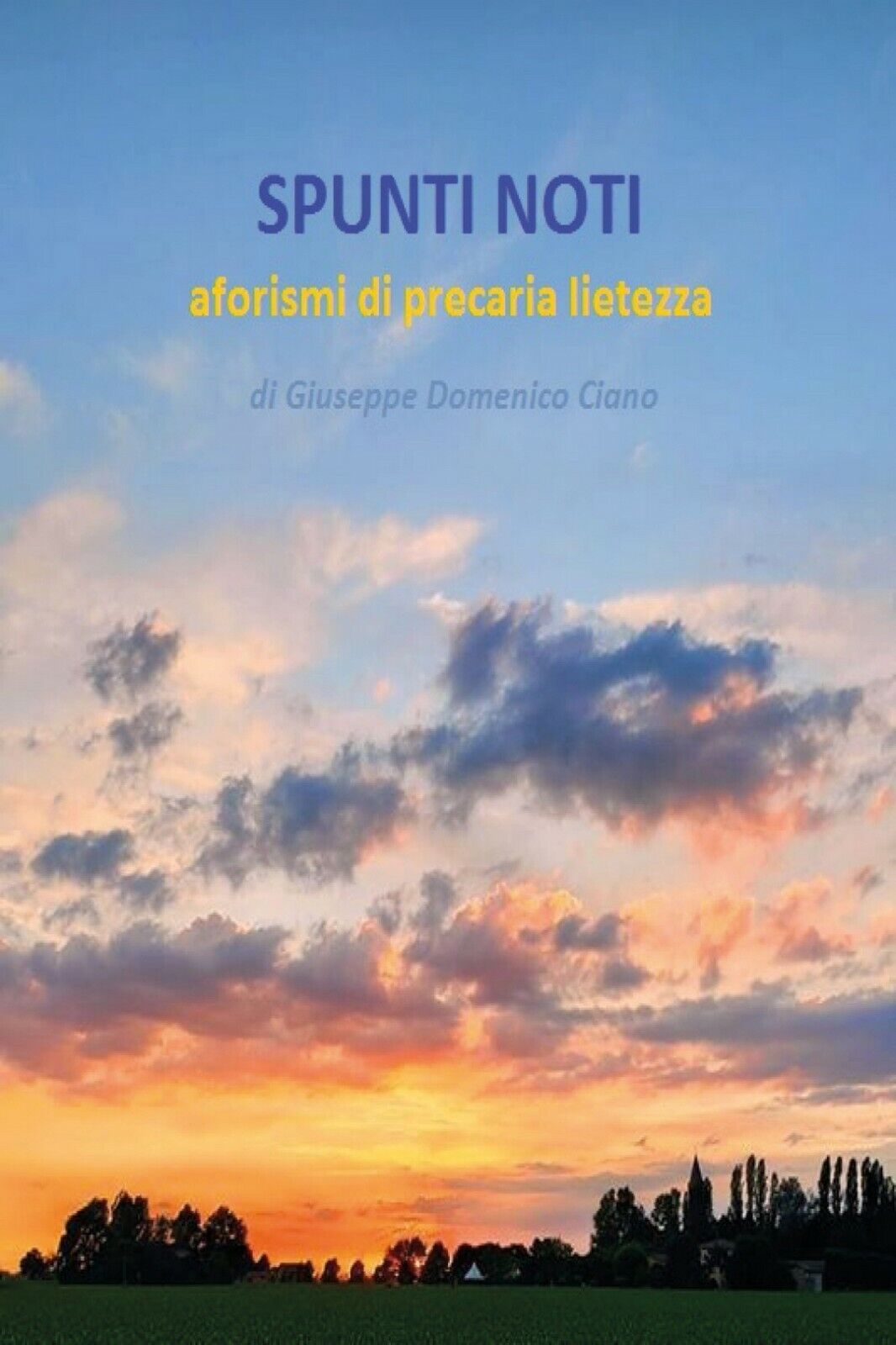 SPUNTI NOTI - aforismi di precaria lietezza, Giuseppe Ciano,  2020,  Youcanprint libro usato