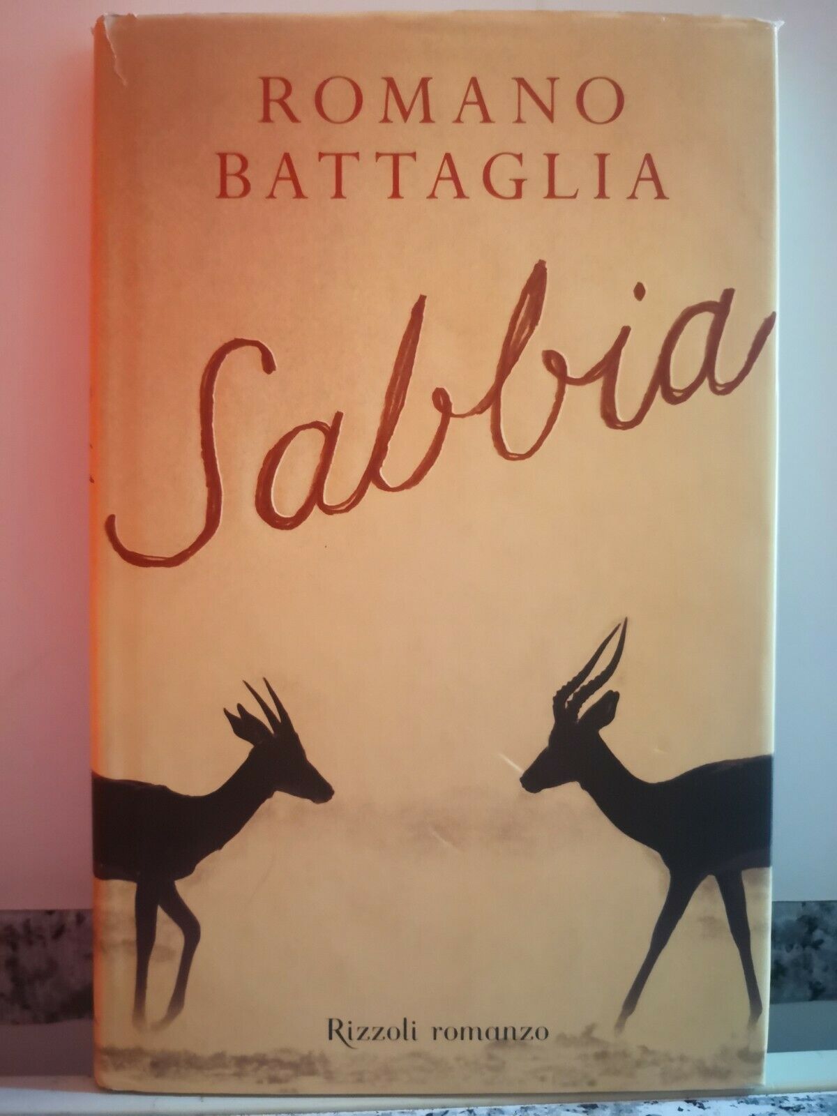 Sabbia di Romano Battaglia,  2007,  Rizzoli-F libro usato