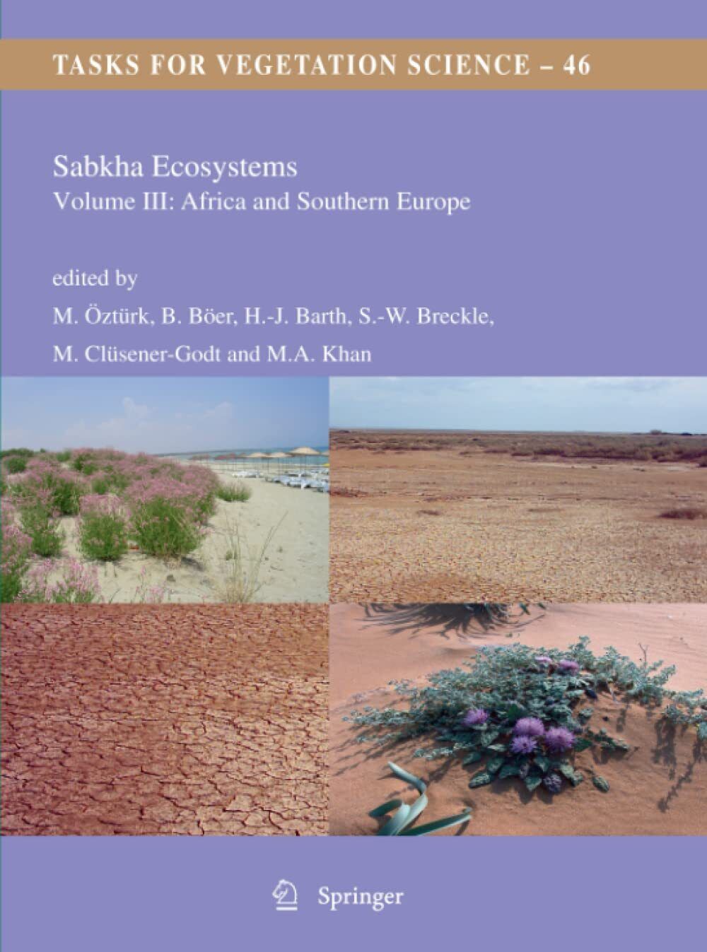 Sabkha Ecosystems - M?nir ?zt?rk - Springer, 2013 libro usato