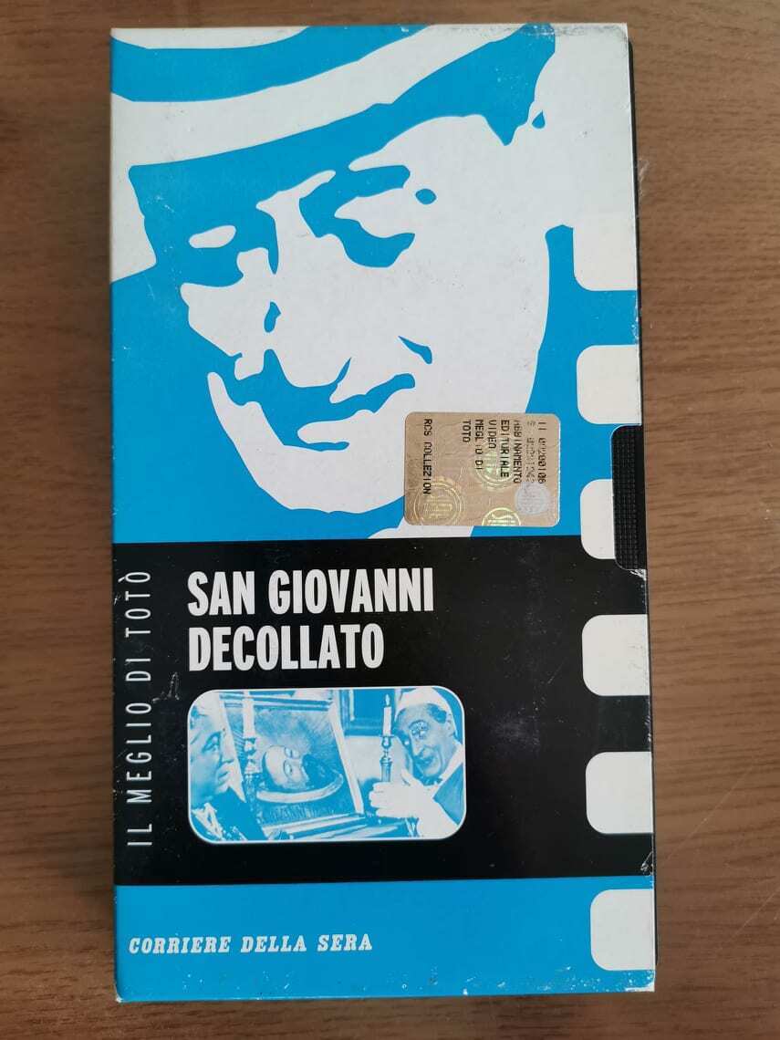 San Giovanni decollato - A. Palermi - Corriere della Sera - 2003 - VHS - AR vhs usato