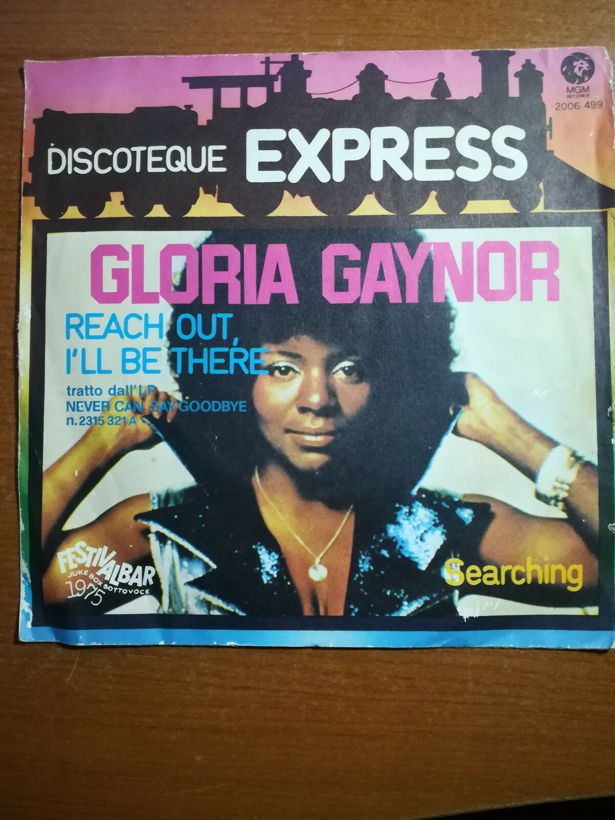 Searchin - Gloria Gaynor - 1975 - 45 giri - M libro usato
