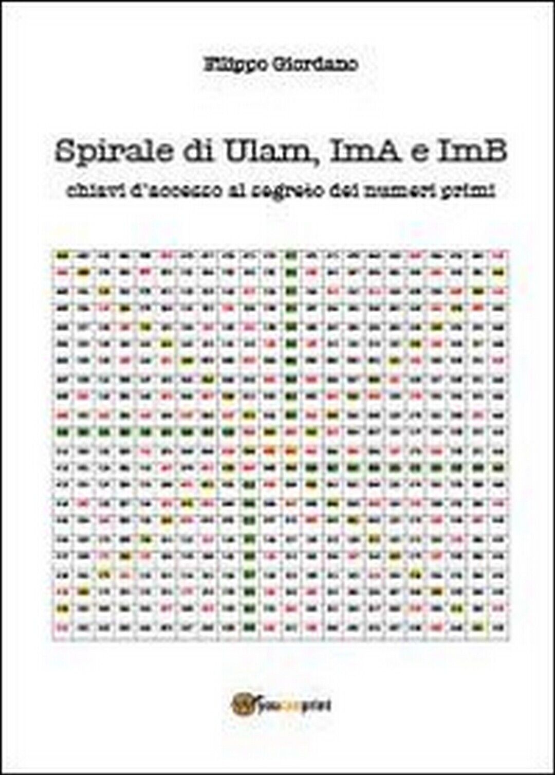 Spirale di Ulam, ImA e ImB, chiavi d'accesso al segreto dei numeri primi libro usato