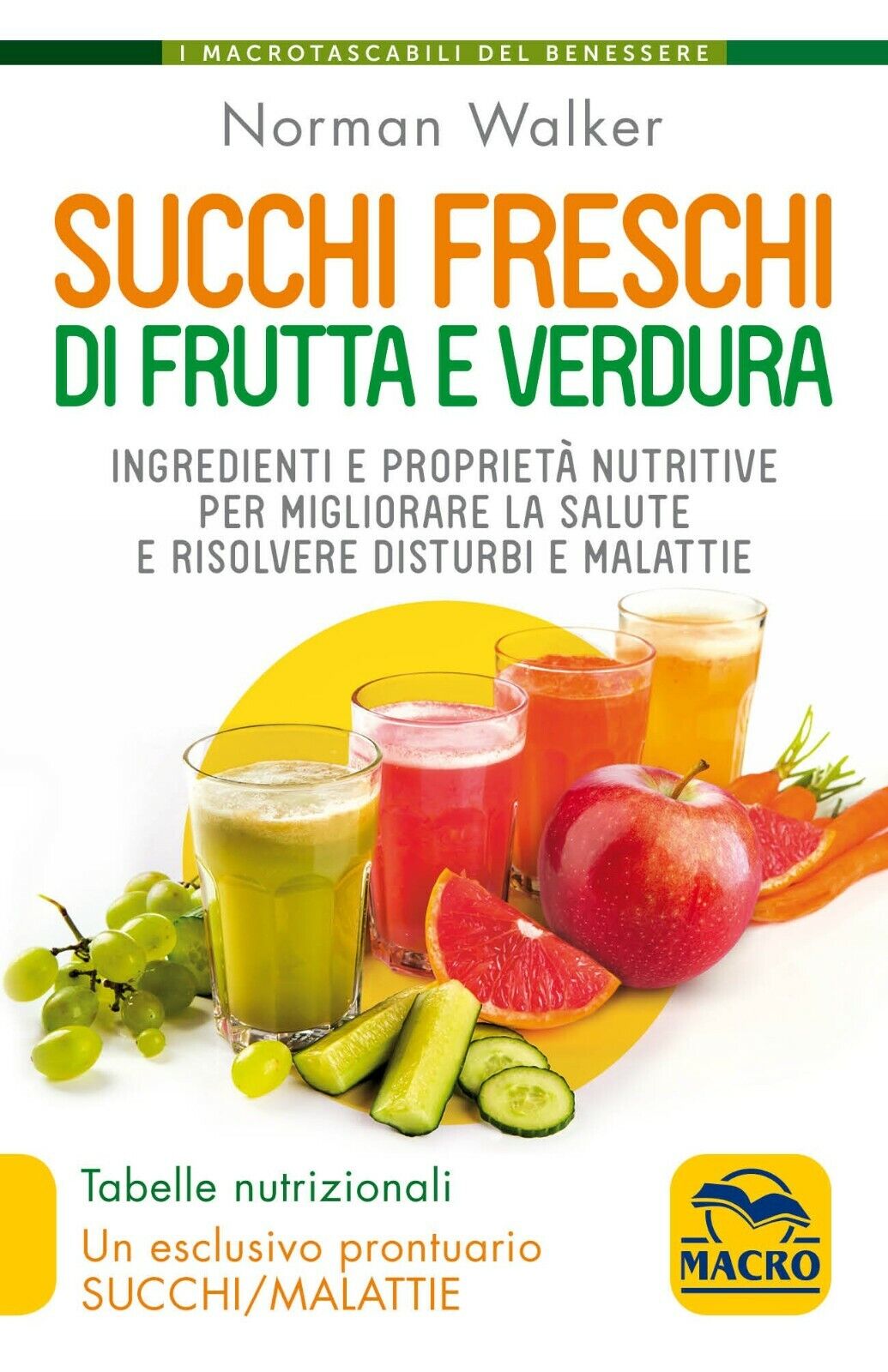 Succhi Freschi di Frutta e Verdura di Norman Walker,  2022,  Macro Edizioni libro usato