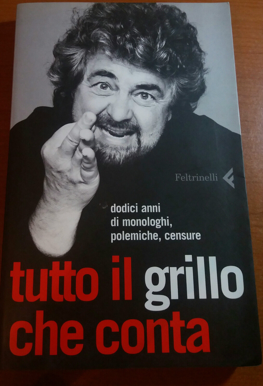 TUTTO IL GRILLO CHE CONTA - BEPPE GRILLO - FELTRINELLI - 2006 - M libro usato
