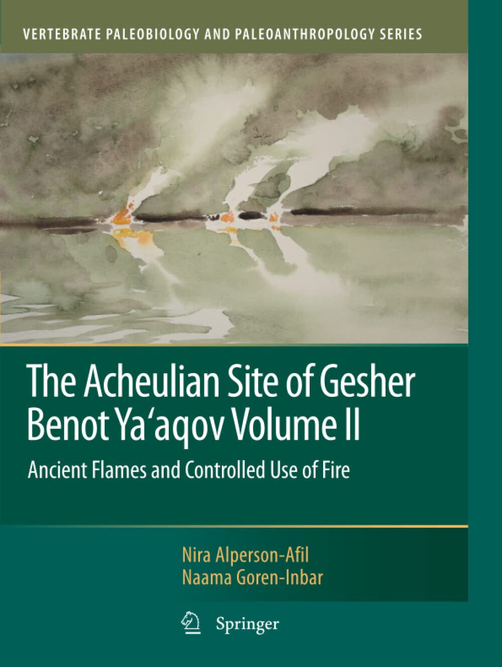 The Acheulian Site of Gesher Benot Ya'aqov Volume II -  Nira Alperson-Afil -2012 libro usato