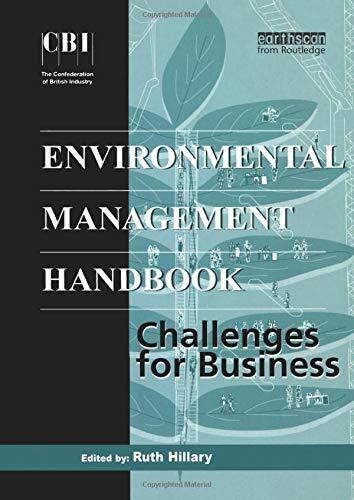 The CBI Environmental Management Handbook - Ruth Hillary - Routledge, 2000 libro usato