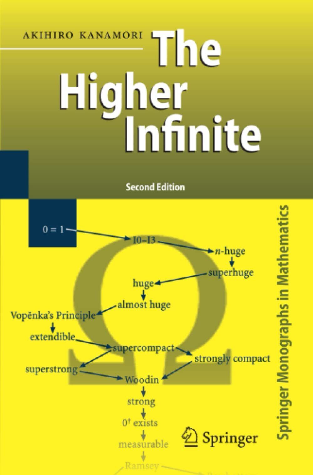 The Higher Infinite - Akihiro Kanamori - Springer, 2018 libro usato