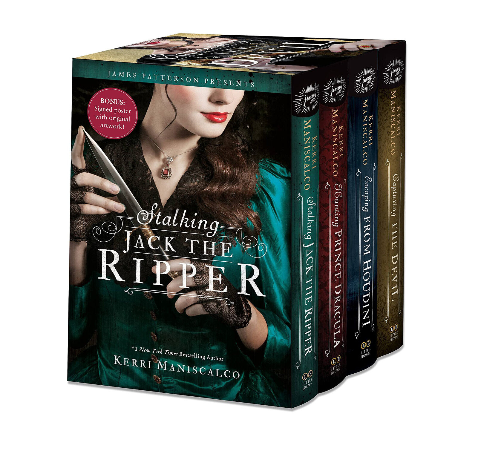 The Stalking Jack the Ripper Series Hardcover Gift Set - Kerri Maniscalco - 2019 libro usato