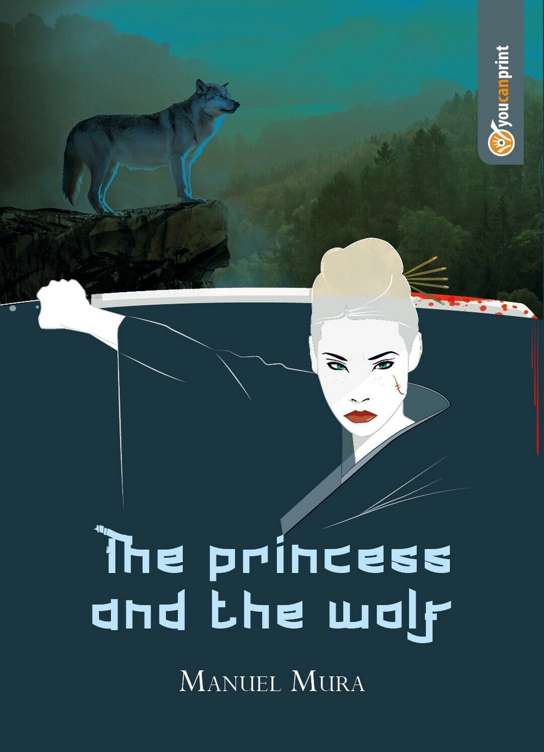 The princess and the wolf  di Manuel Mura,  2018,  Youcanprint libro usato