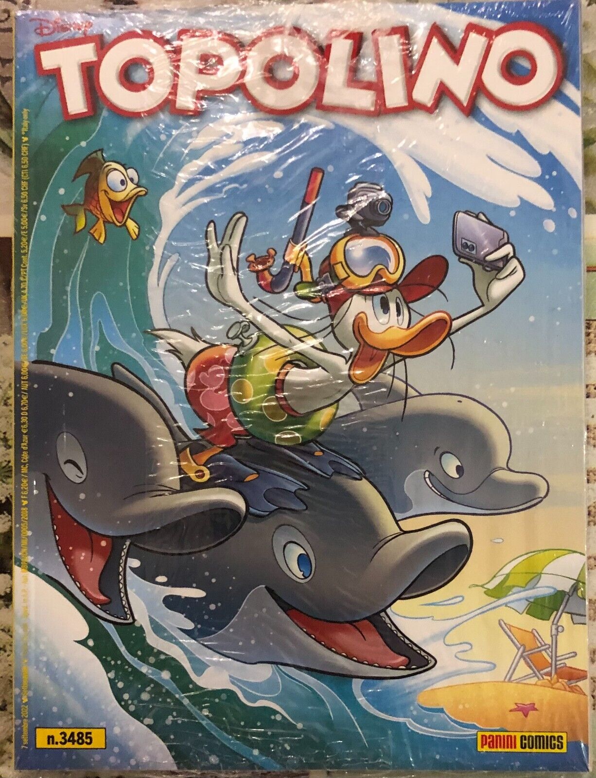 Topolino 3485 BLISTERATO di Walt Disney, 2022, Panini Comics libro usato