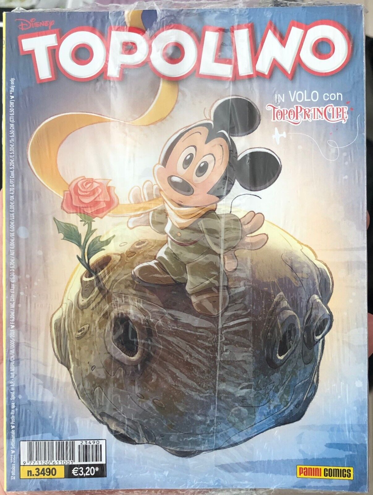 Topolino 3490 BLISTERATO  di Walt Disney, 2022, Panini Comics libro usato