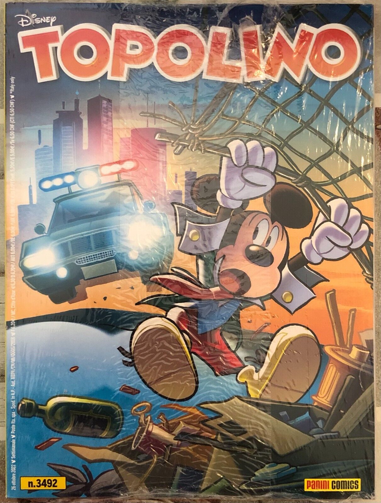 Topolino 3492 BLISTERATO di Walt Disney, 2022, Panini Comics libro usato
