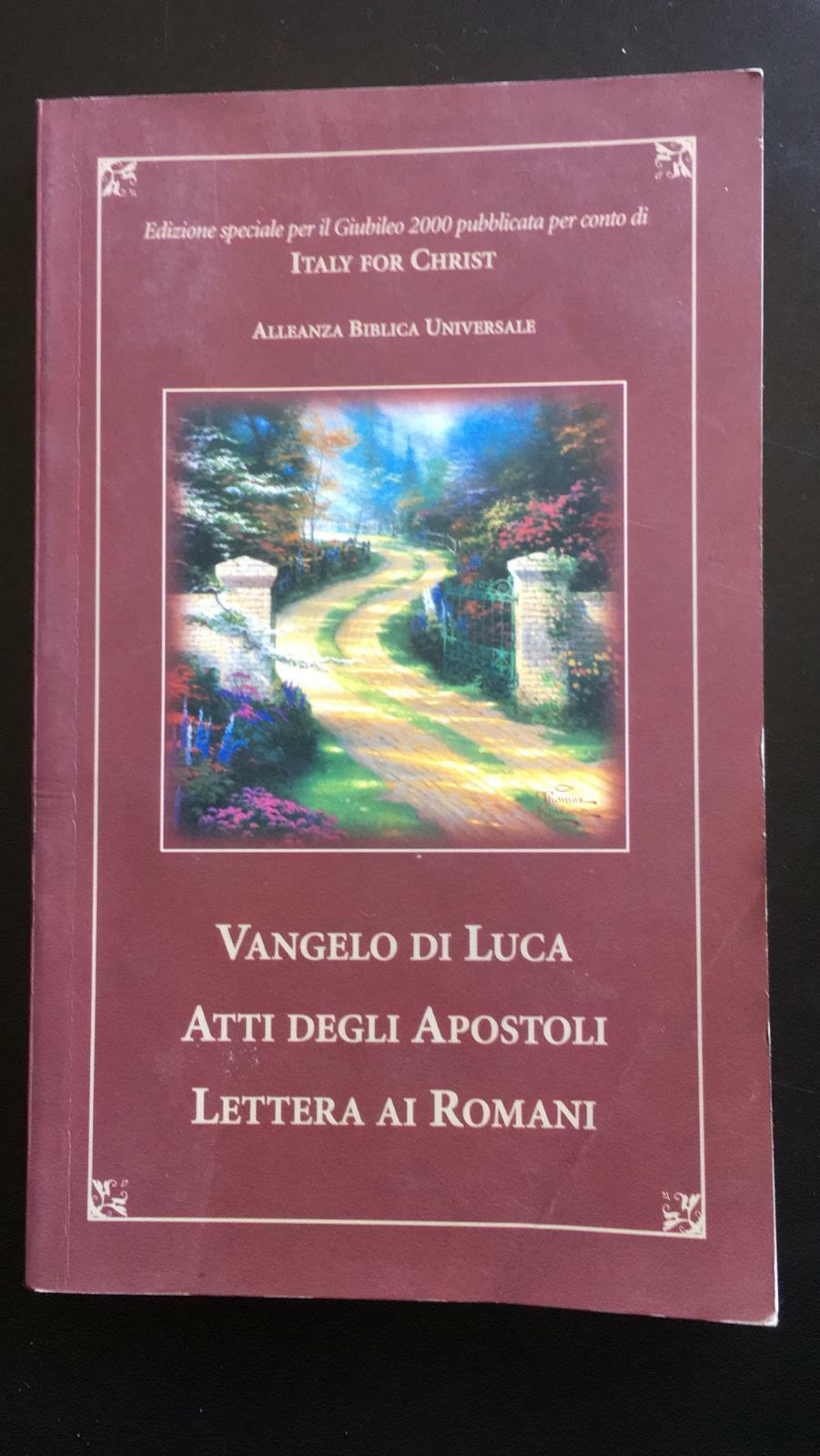 Vangelo di Luca Atti degli Apostoli Lettera ai Romani - Aa.vv,  1999 - P libro usato