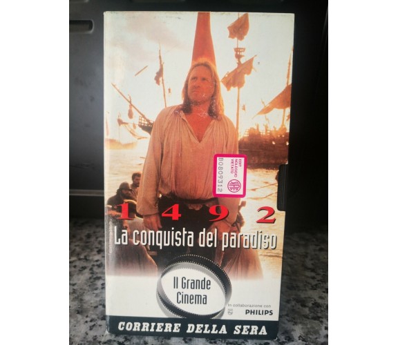 1492 La conquista del paradiso - vhs - 1992 - corriere della sera -F