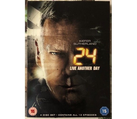 24: Live Another Day DVD COMPLETE ENGLISH di Joel Surnow, Robert Cochran, 2014