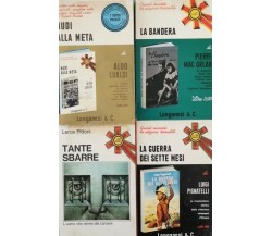 4 Classici Longanesi in edizione tascabile (Avventura, guerra, romanzi)  - ER