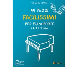 55 Pezzi Facilissimi per Pianoforte a 2, 3 e 4 mani di Virginio Aiello,  2019,  