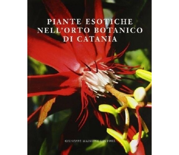 9788877513175 PIANTE ESOTICHE NELL'ORTO BOTANICO DI CATANIA. P. PAVONE