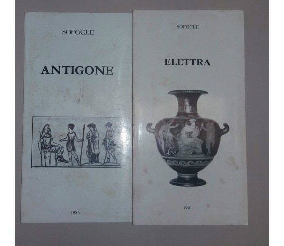 ANTIGONE / ELETTRA - SOFOCLE - 1986/1990 - I.N.D.A. - M