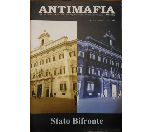 ANTIMAFIA - Informazione su Cosa Nostra... Stato Bifronte