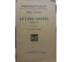 Ab urbe condita - Tito Livio - G.B. Paravia & C. - 1931 - G