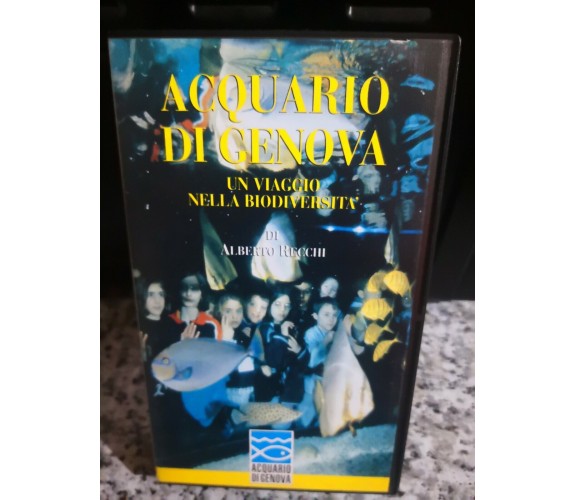 Acquario di genova - un viaggio nella biodiversità - vhs -1999 - F