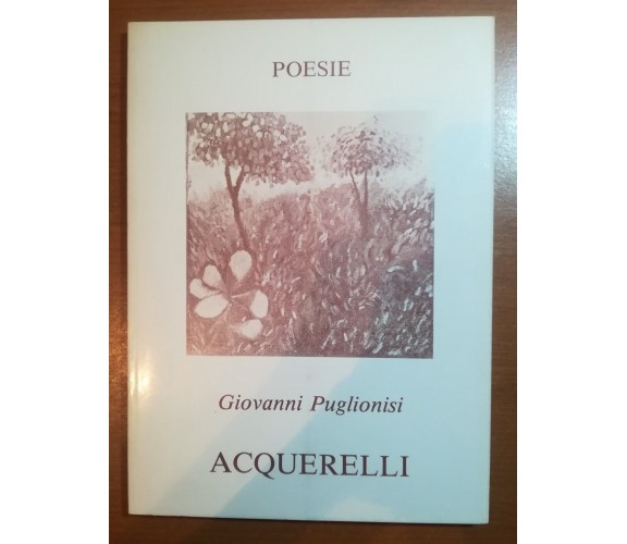 Acquerelli - Giovanni Puglionisi - La Rocca - 1983 - M