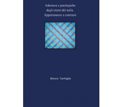 Aderenze e paralogiche degli eterni del nulla. Appartenenze e contrasti di Aless