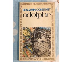  Adolphe	 di Benjamin Constant,  1965,  Garnier Flammarion- SM
