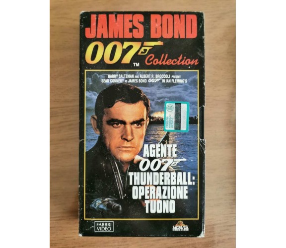 Agente 007 thunderball: Operazione tuono - Saltzman/Broccoli-1965 - VHS - AR