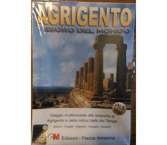 Agrigento, tesoro del mondo. Ediz. multilingue. Con CD-ROM 