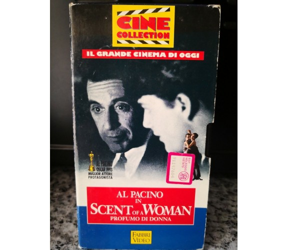 Al Pacino in Scent of a Woman - Vhs - 1994- CineCollection- F