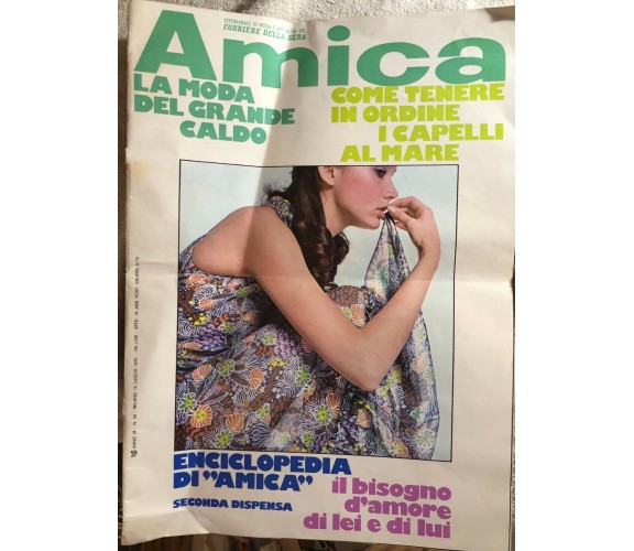 Amica n.28/1970 di Aa.vv.,  1970,  Corriere Della Sera